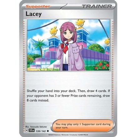 Lacey - 139/142 139 - SV07 Stellar Crown Reverse Holofoil