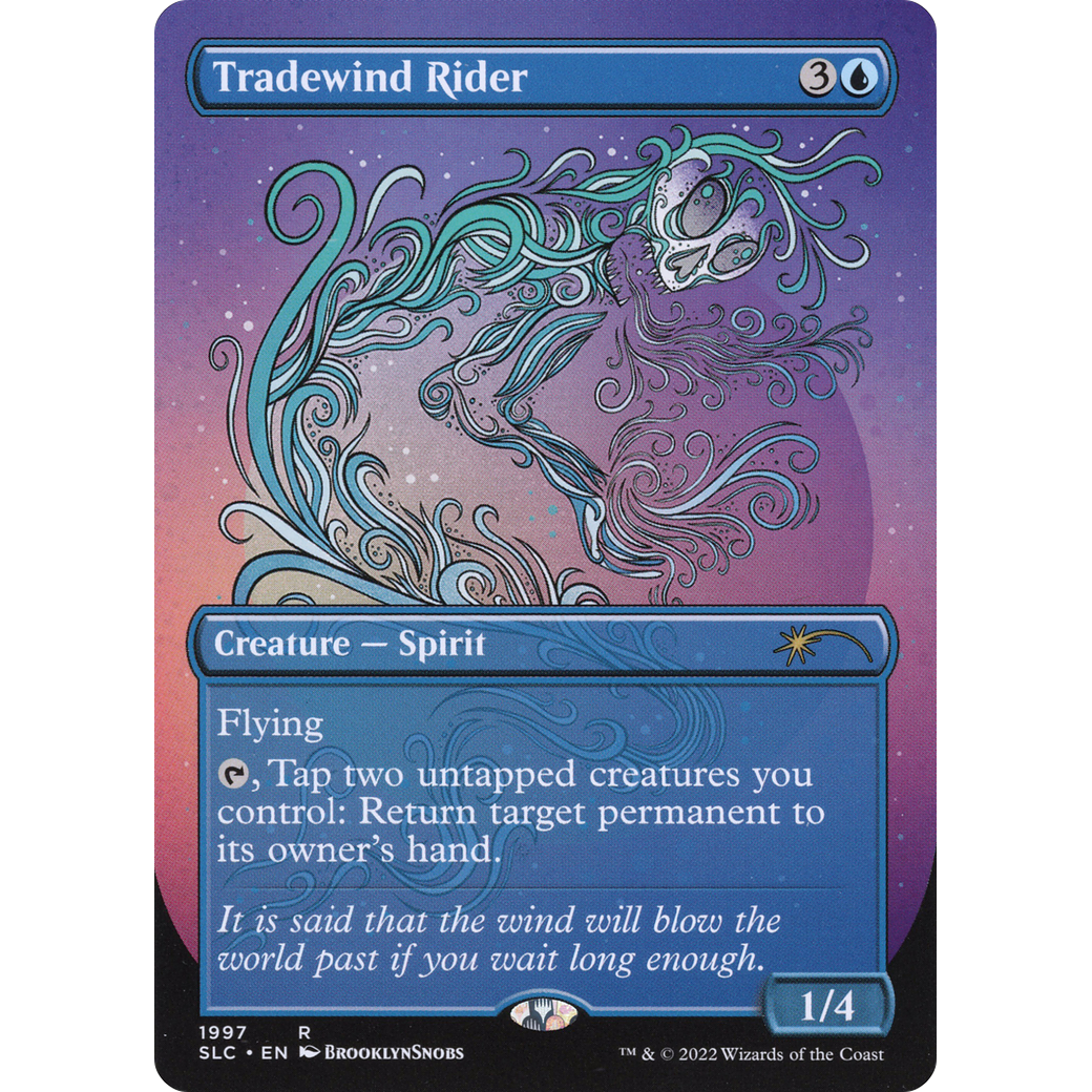 Tradewind Rider (SLC-1997) - Secret Lair Countdown Kit (Borderless)