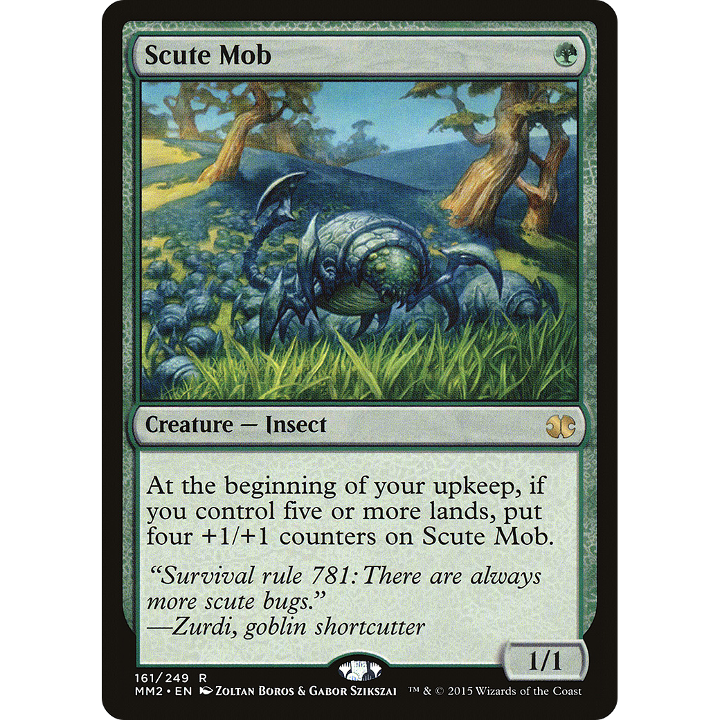 Scute Mob (MM2-161) - Modern Masters 2015