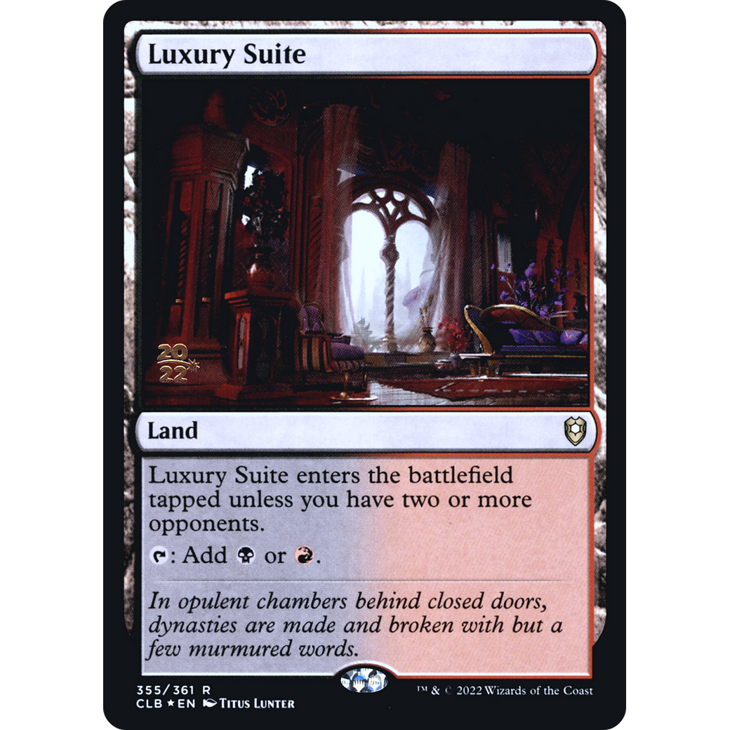 Luxury Suite (PRE-355S) - Battle for Baldur's Gate Promos Foil