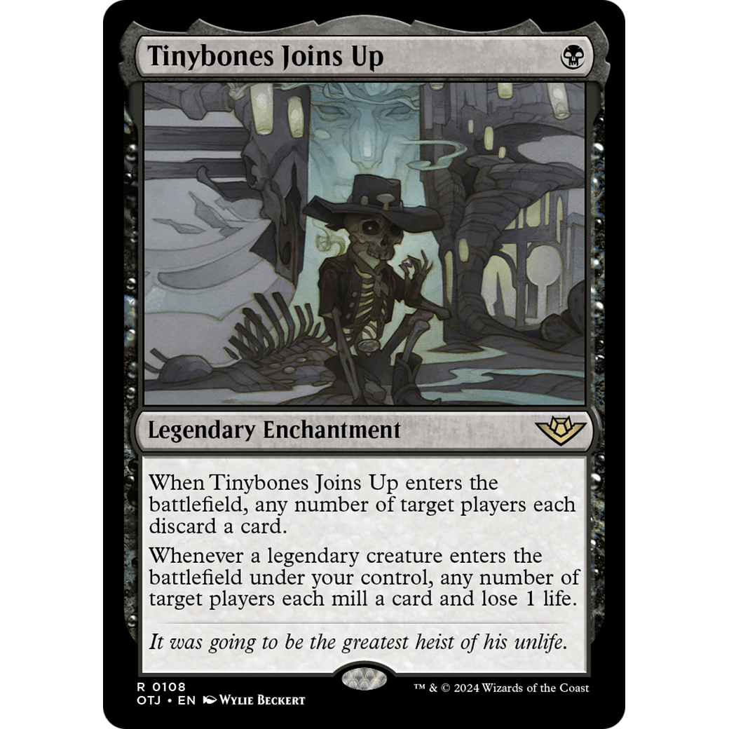 Tinybones Joins Up (OTJ-108) - Outlaws of Thunder Junction Foil