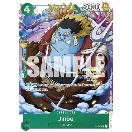 Jinbe (CS 2024 Event Pack) (P-063) - One Piece Promotion Cards Foil