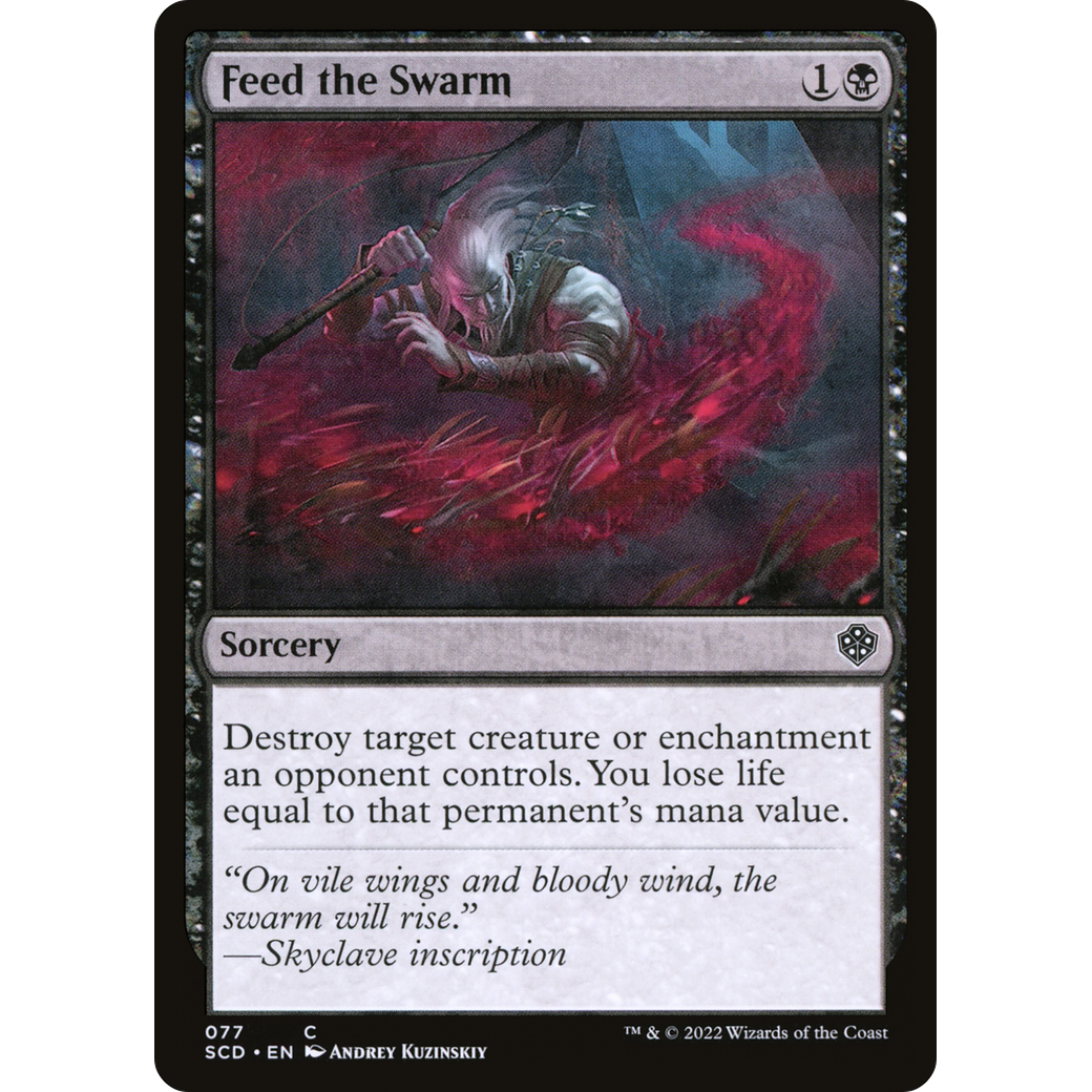Feed the Swarm (SCD-077) - Starter Commander Decks
