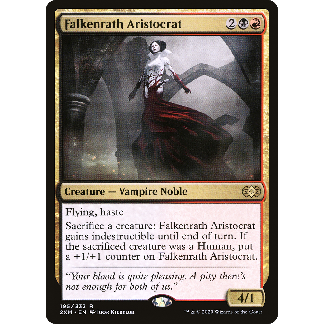 Falkenrath Aristocrat (2XM-195) - Double Masters