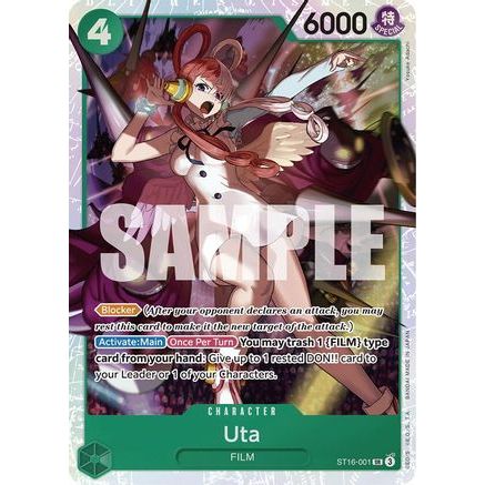 Uta (ST16-001) (ST16-001) - Starter Deck 16: GREEN Uta Foil
