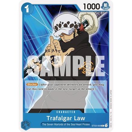 Trafalgar Law (ST03-008) (ST03-008) - Starter Deck 17: BLUE Donquixote Doflamingo