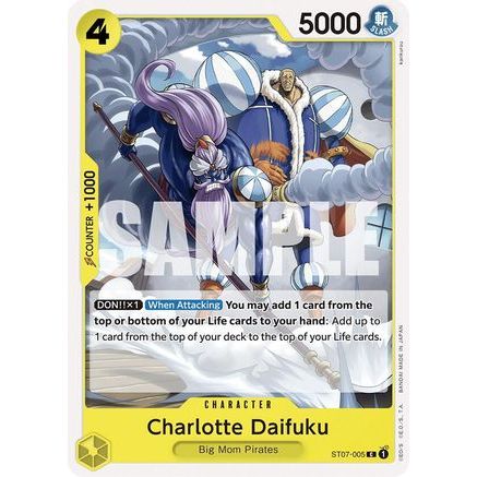 Charlotte Daifuku (ST07-005) - Starter Deck 20: YELLOW Charlotte Katakuri