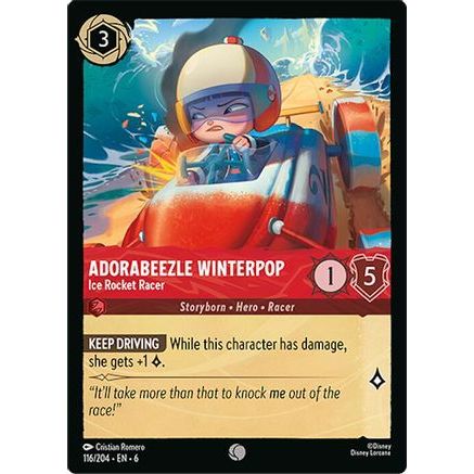 Adorabeezle Winterpop - Ice Rocket Racer (116/204) - Azurite Sea