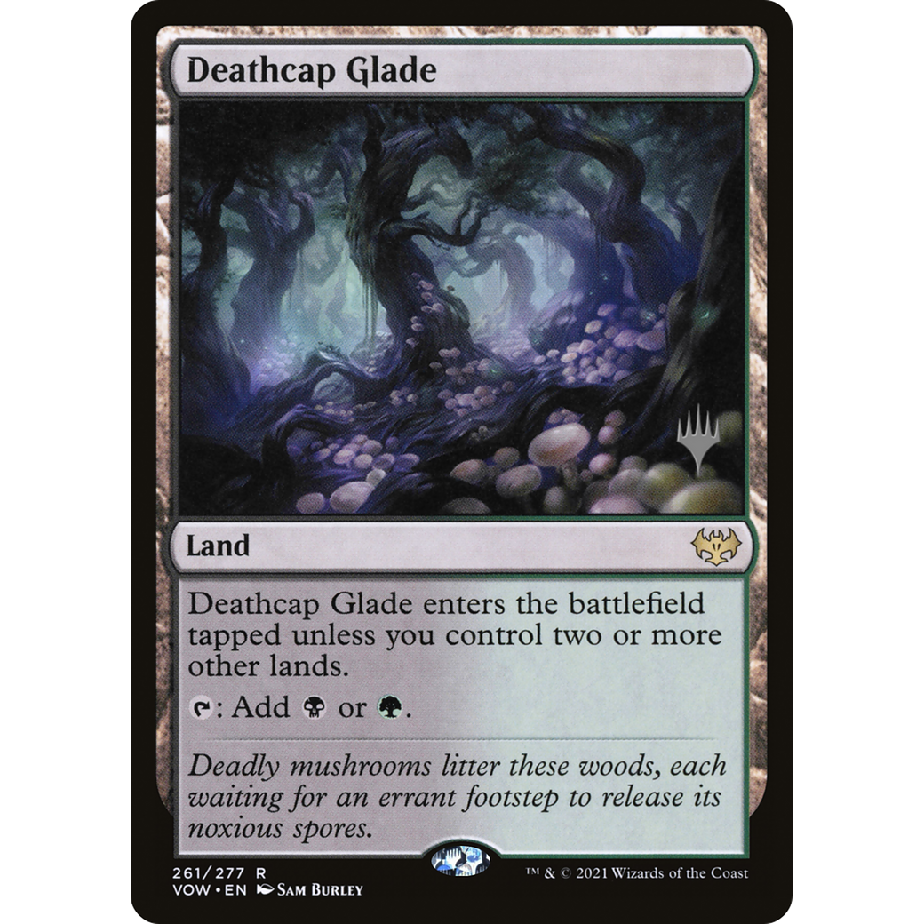 Deathcap Glade (PPDMU-261) - Innistrad: Crimson Vow Promos