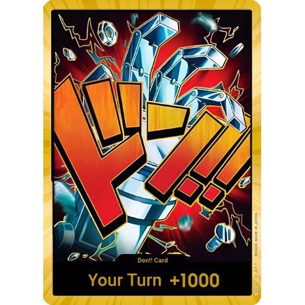DON!! Card (Eustass "Captain" Kid) (Gold) - Premium Booster -The Best- Foil