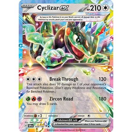 Cyclizar ex - 159/191 159 - SV08 Surging Sparks Holofoil