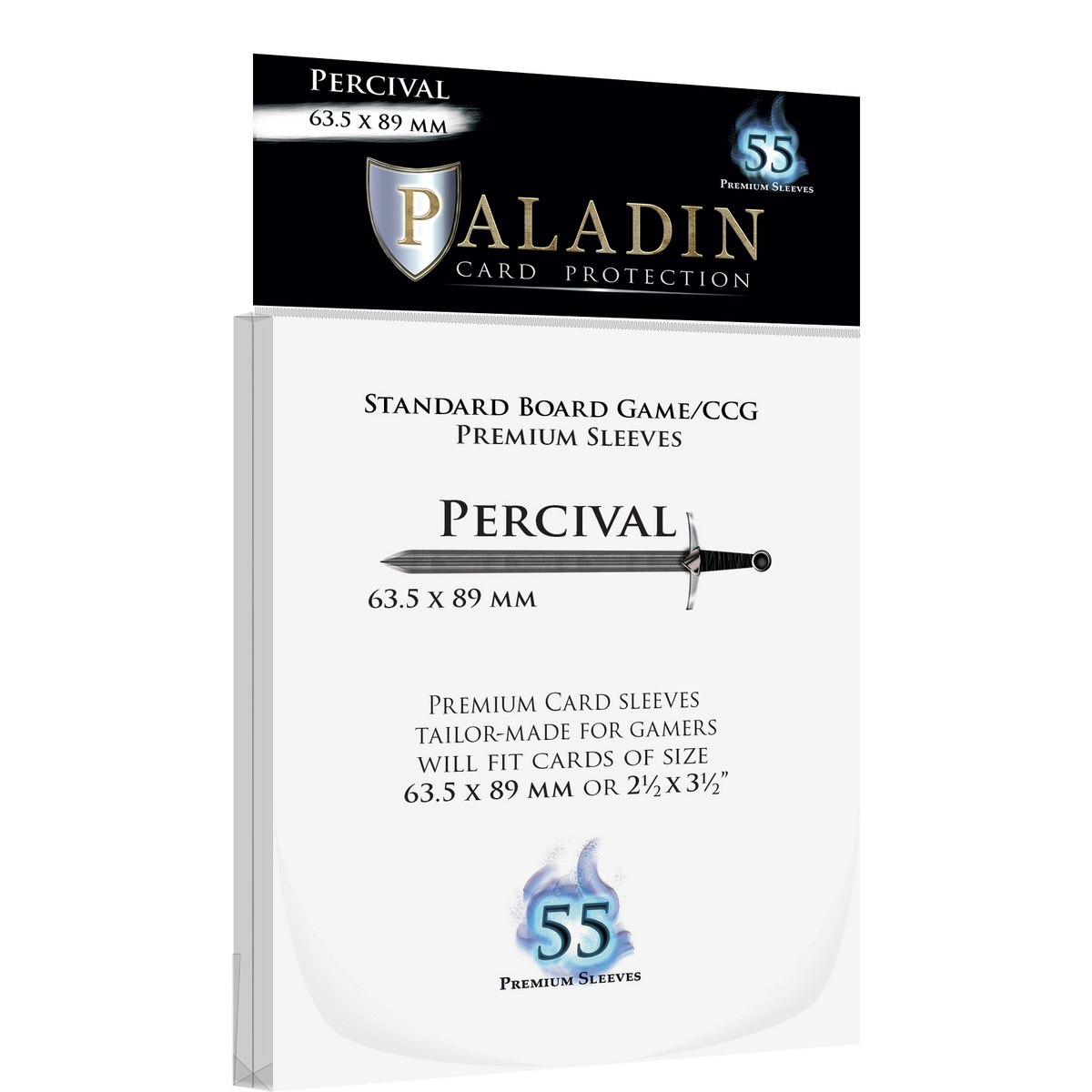 Paladin Card Protectors - Clear Gloss Regular Size: Ragnar – 54x86mm
