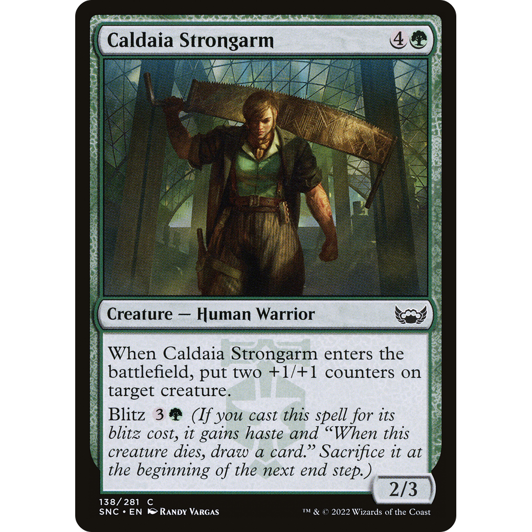 Caldaia Strongarm (SNC-138) - Streets of New Capenna Foil