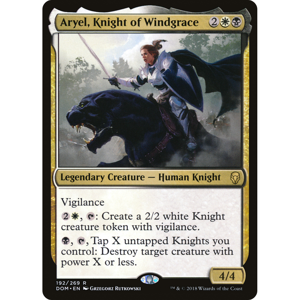 Aryel, Knight of Windgrace (DOM-192) - Dominaria