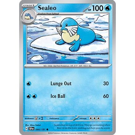 Sealeo 44 - SV08 Surging Sparks Reverse Holofoil