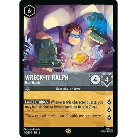 Wreck-It Ralph - Ham Hands (190/204) - Azurite Sea