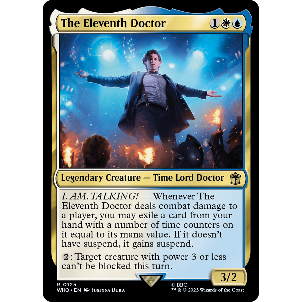 The Eleventh Doctor (WHO-125) - Doctor Who Foil