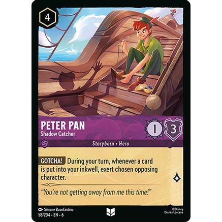 Peter Pan - Shadow Catcher (58/204) - Azurite Sea