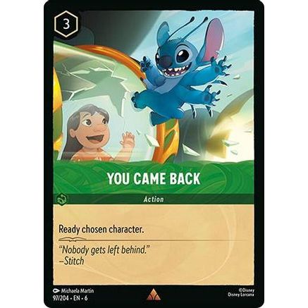You Came Back (97/204) - Azurite Sea Cold Foil
