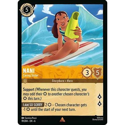 Nani - Caring Sister (19/204) - Azurite Sea Cold Foil