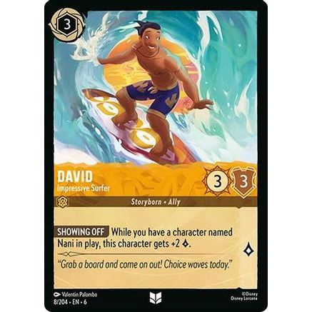David - Impressive Surfer (8/204) - Azurite Sea