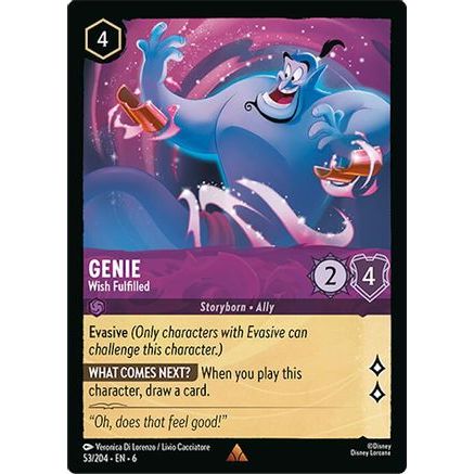 Genie - Wish Fulfilled (53/204) - Azurite Sea