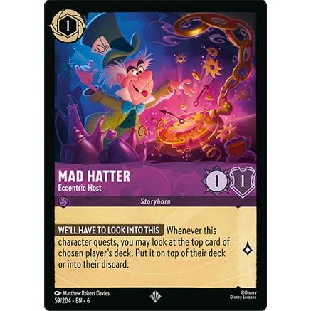 Mad Hatter - Eccentric Host (59/204) - Azurite Sea