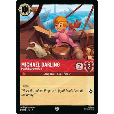 Michael Darling - Playful Swordsman (111/204) - Azurite Sea