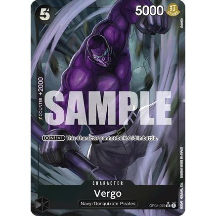 Vergo (Full Art) (OP03-079) - Premium Booster -The Best- Foil