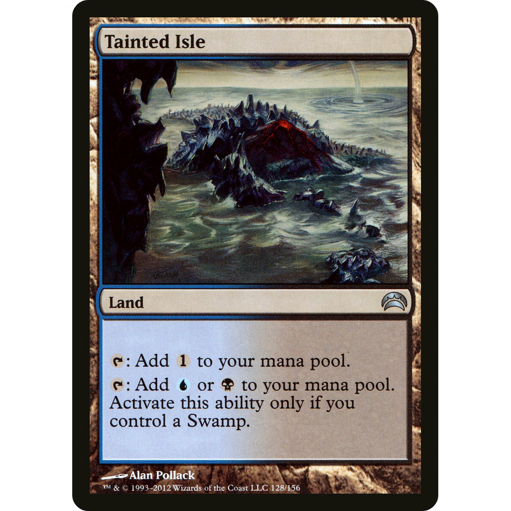 Tainted Isle (PC2-128) - Planechase 2012 Foil