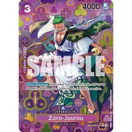 Zoro-Juurou (SP) (OP05-067) - Emperors in the New World Foil