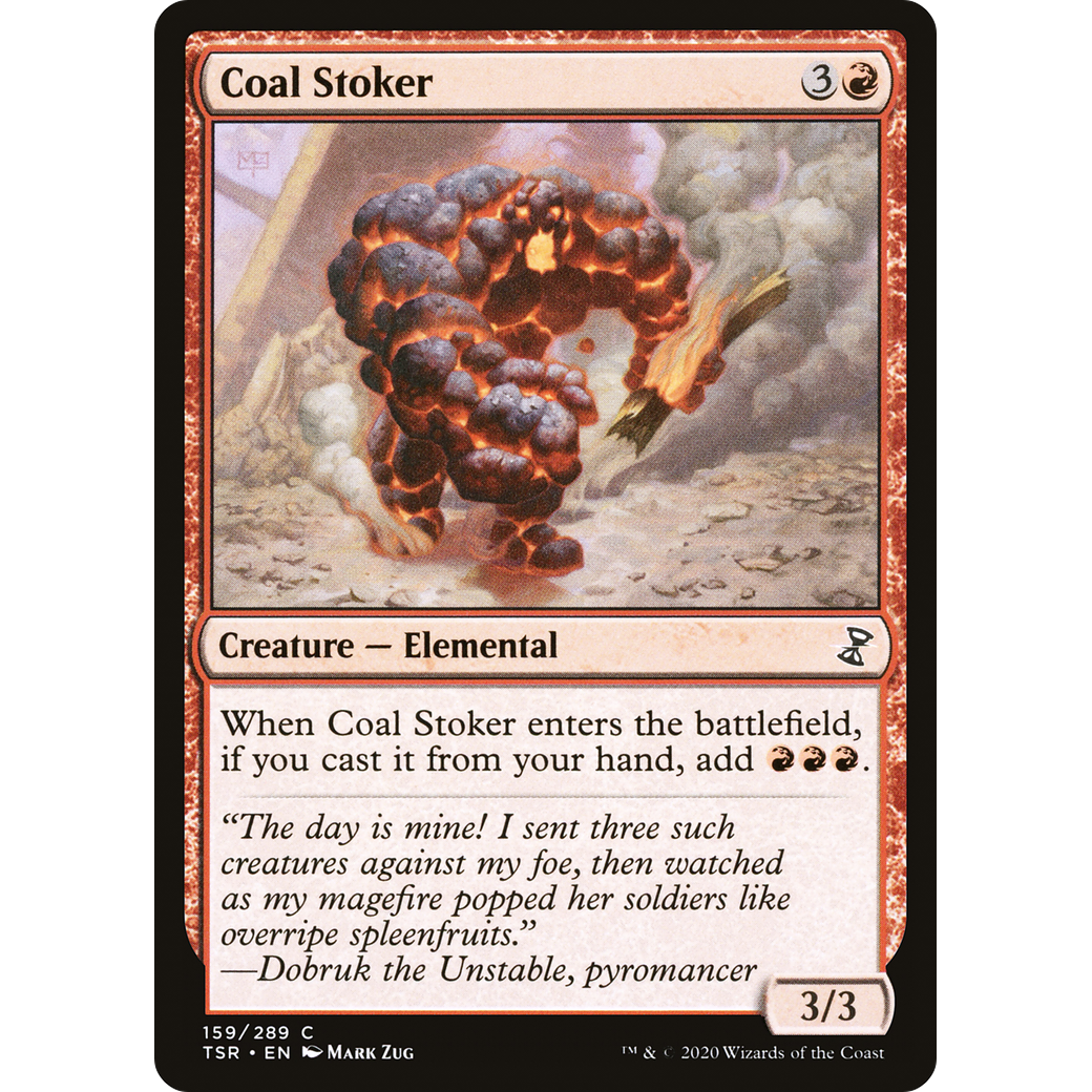 Coal Stoker (TSR-159) - Time Spiral Remastered Foil