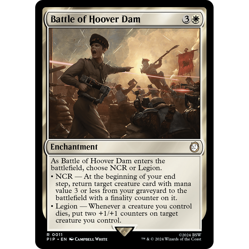 Battle of Hoover Dam (PIP-011) - Fallout Foil