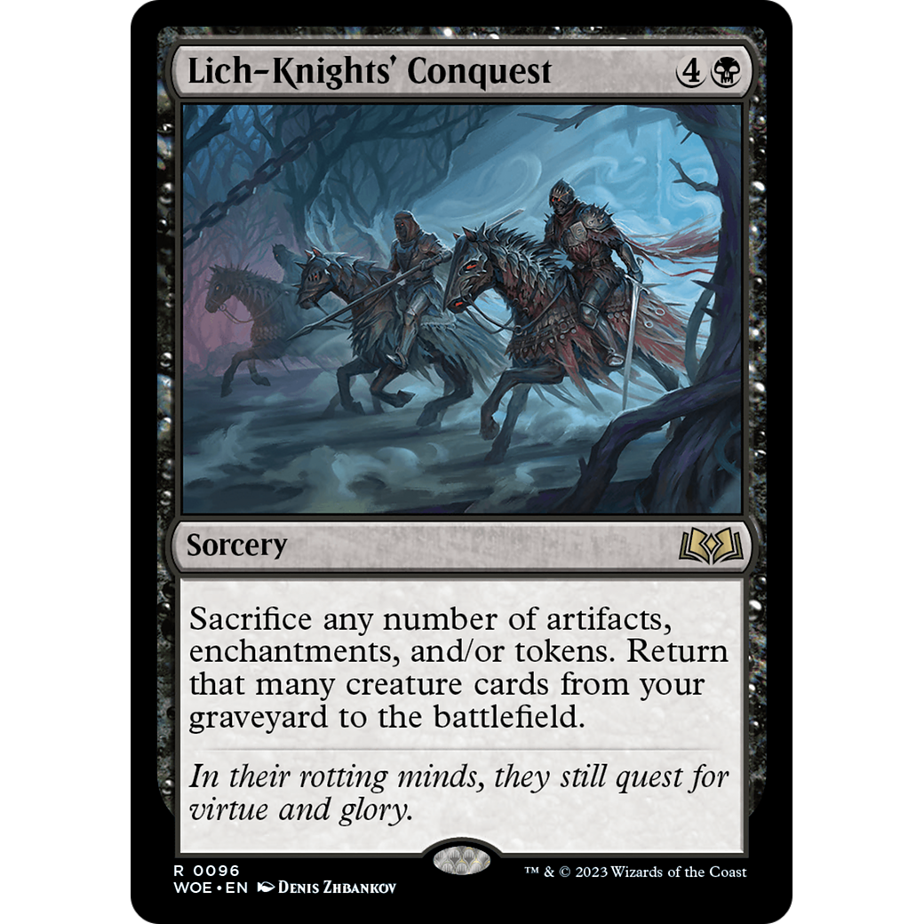 Lich-Knights' Conquest (WOE-096) - Wilds of Eldraine