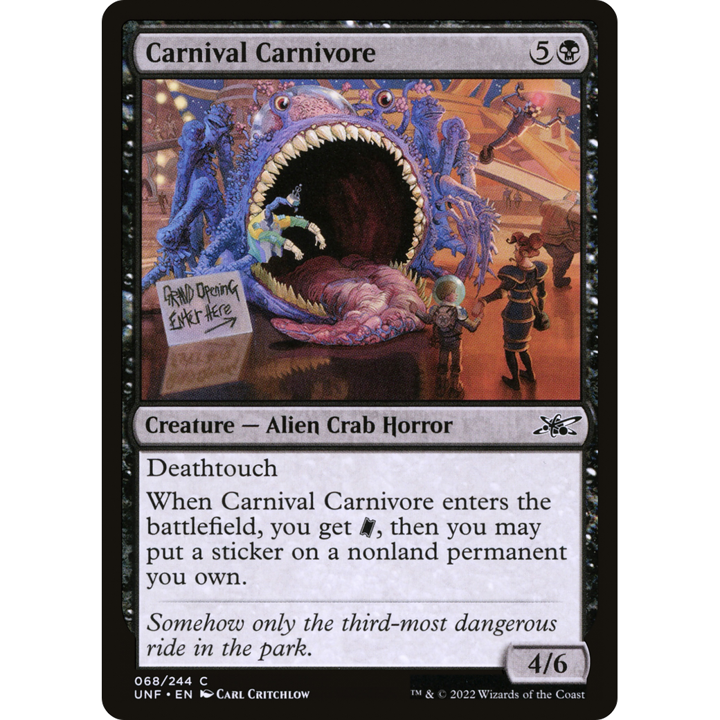 Carnival Carnivore (UNF-068) - Unfinity