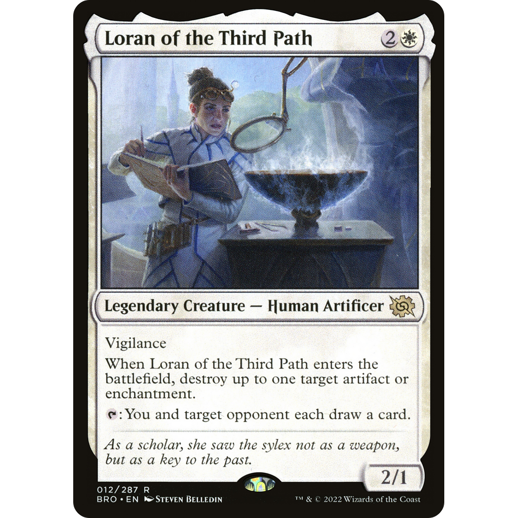 Loran of the Third Path (BRO-012) - The Brothers' War Foil