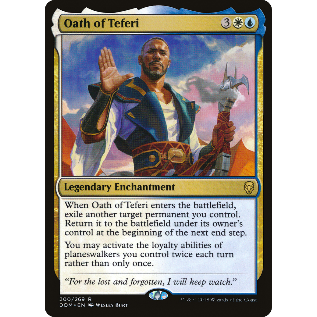 Oath of Teferi (DOM-200) - Dominaria