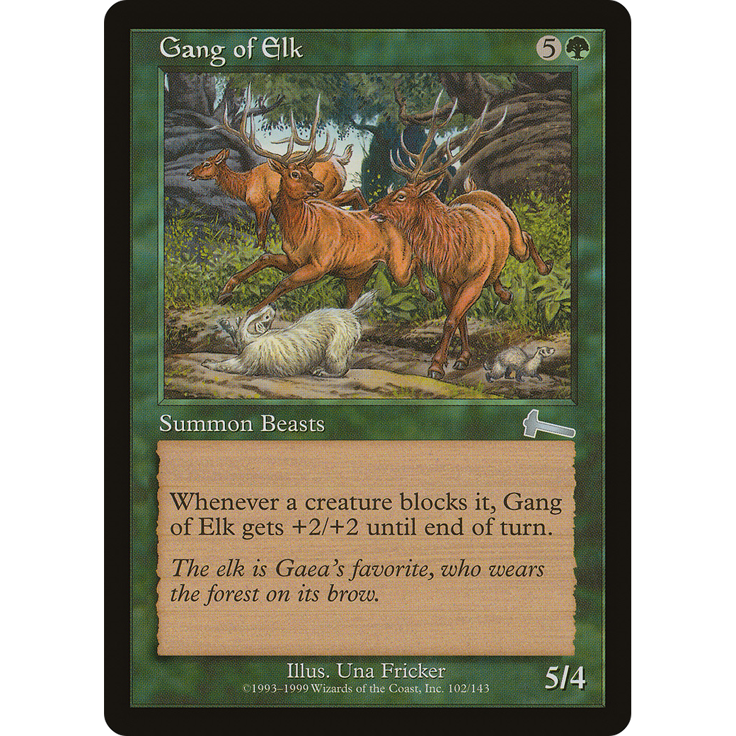 Gang of Elk (ULG-102) - Urza's Legacy