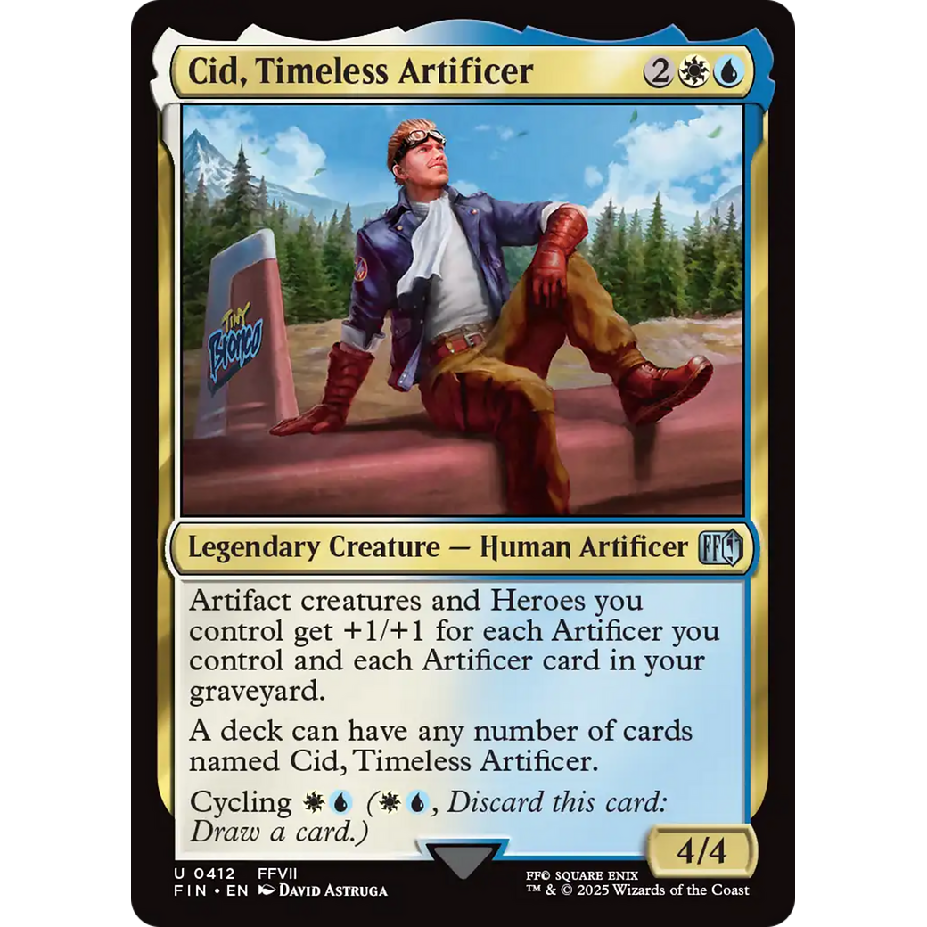 Cid, Timeless Artificer (0412) (FIN-412) - FINAL FANTASY