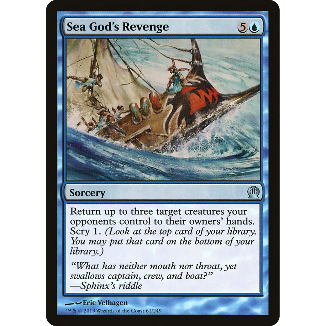 Sea God's Revenge (THS-061) - Theros