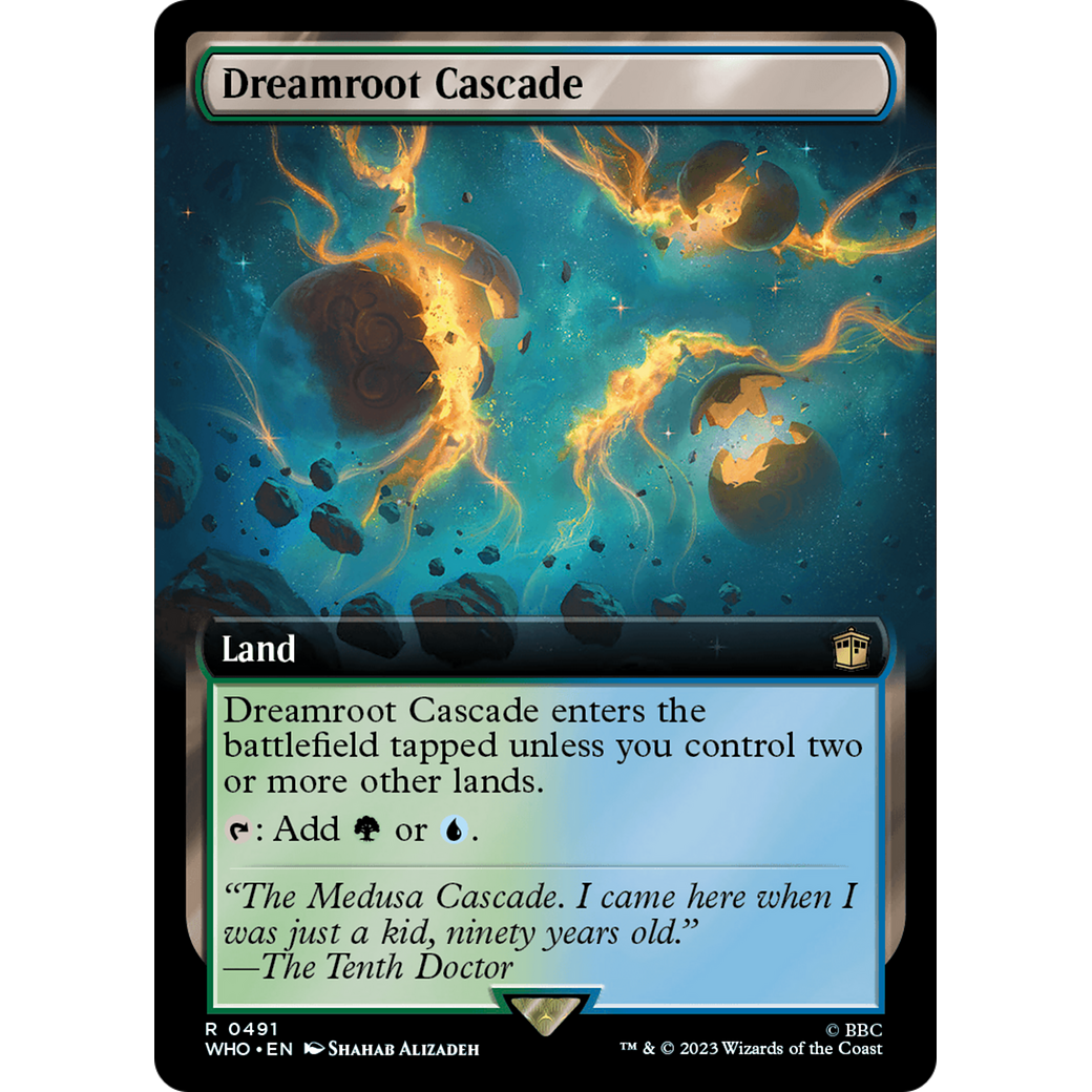 Dreamroot Cascade (Extended Art) (WHO-491) - Doctor Who: (Extended Art) Foil