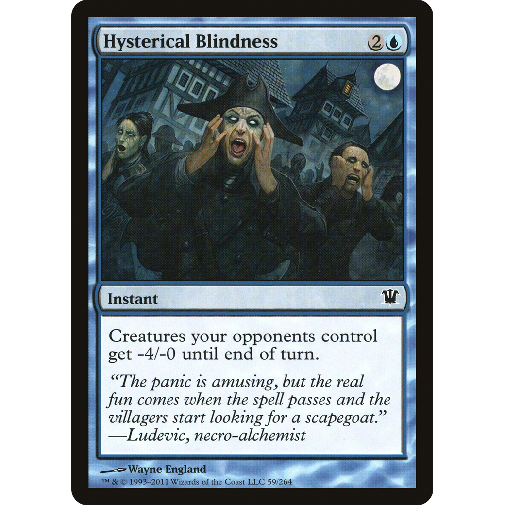 Hysterical Blindness (ISD-059) - Innistrad Foil