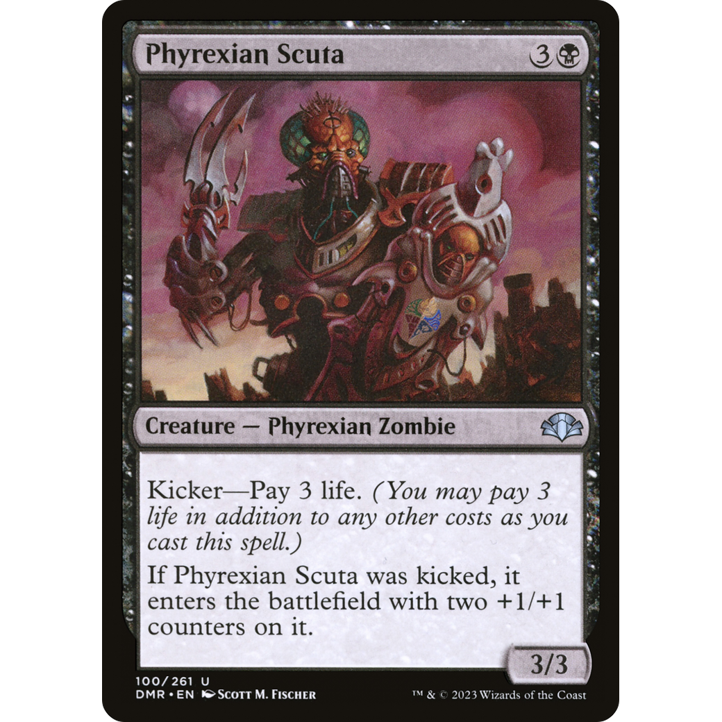 Phyrexian Scuta (DMR-100) - Dominaria Remastered