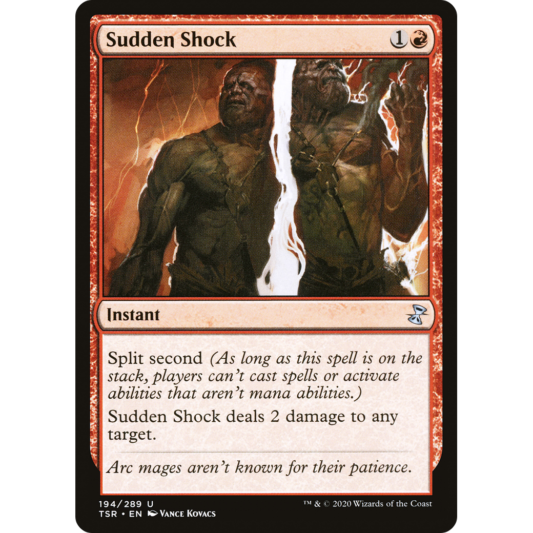 Sudden Shock (TSR-194) - Time Spiral Remastered Foil