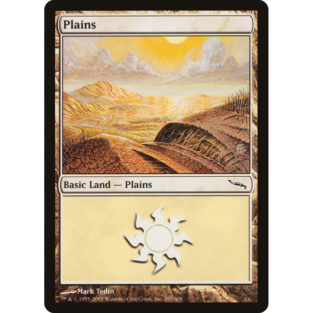 Plains (287) (MRD-287) - Mirrodin