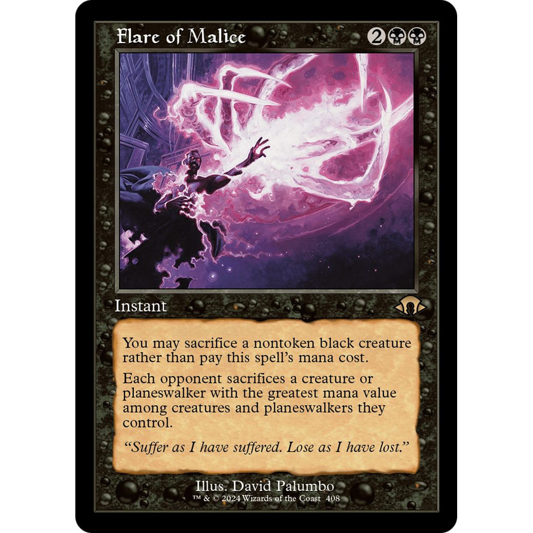 Flare of Malice (MH3-408) - Modern Horizons 3