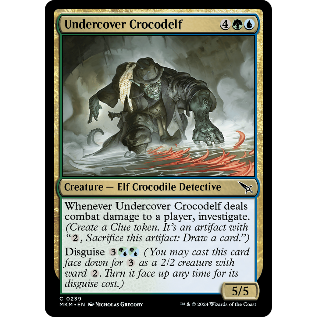 Undercover Crocodelf (MKM-239) - Murders at Karlov Manor