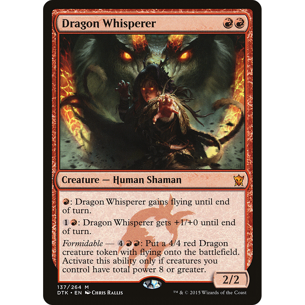 Dragon Whisperer (DTK-137) - Dragons of Tarkir