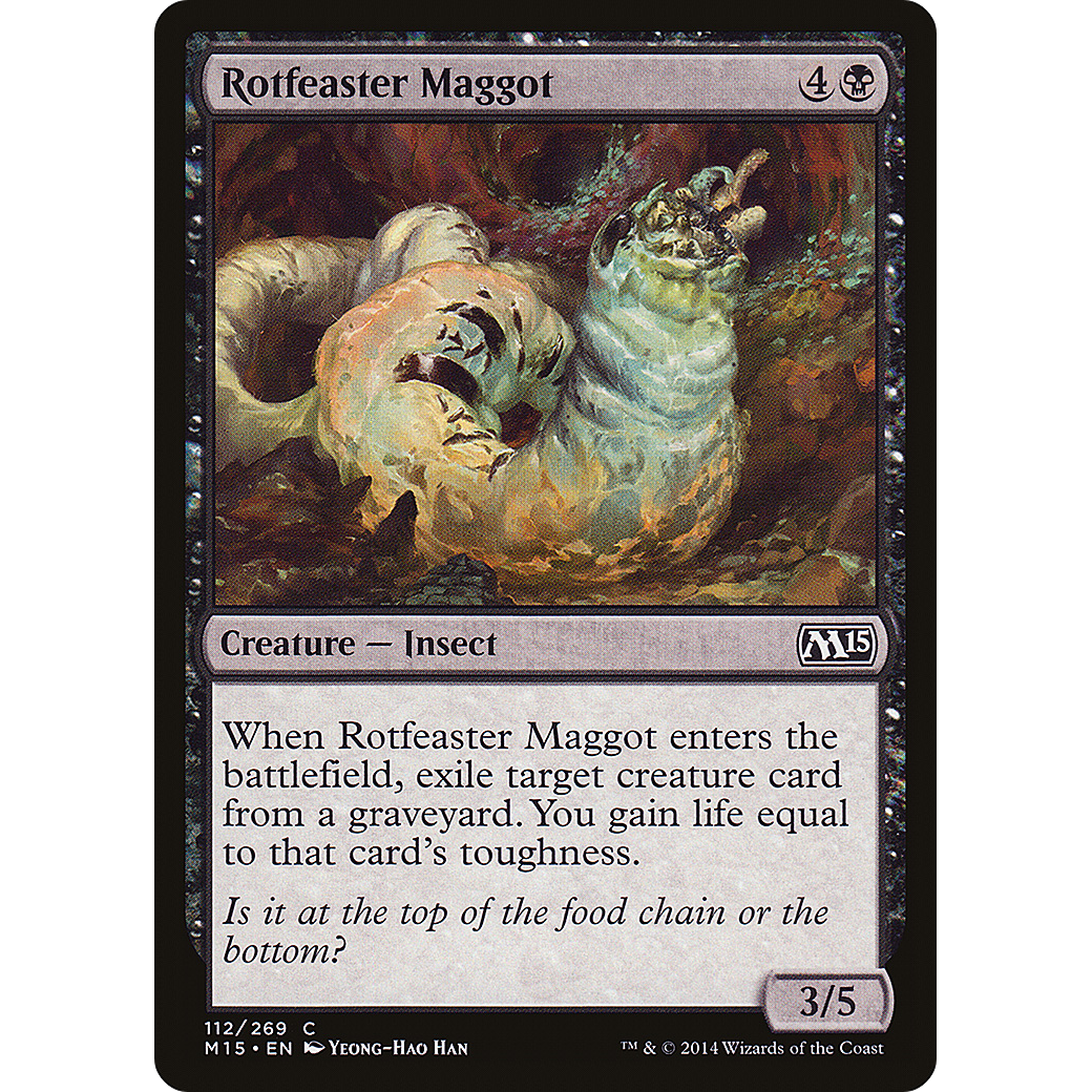 Rotfeaster Maggot (M15-112) - Magic 2015