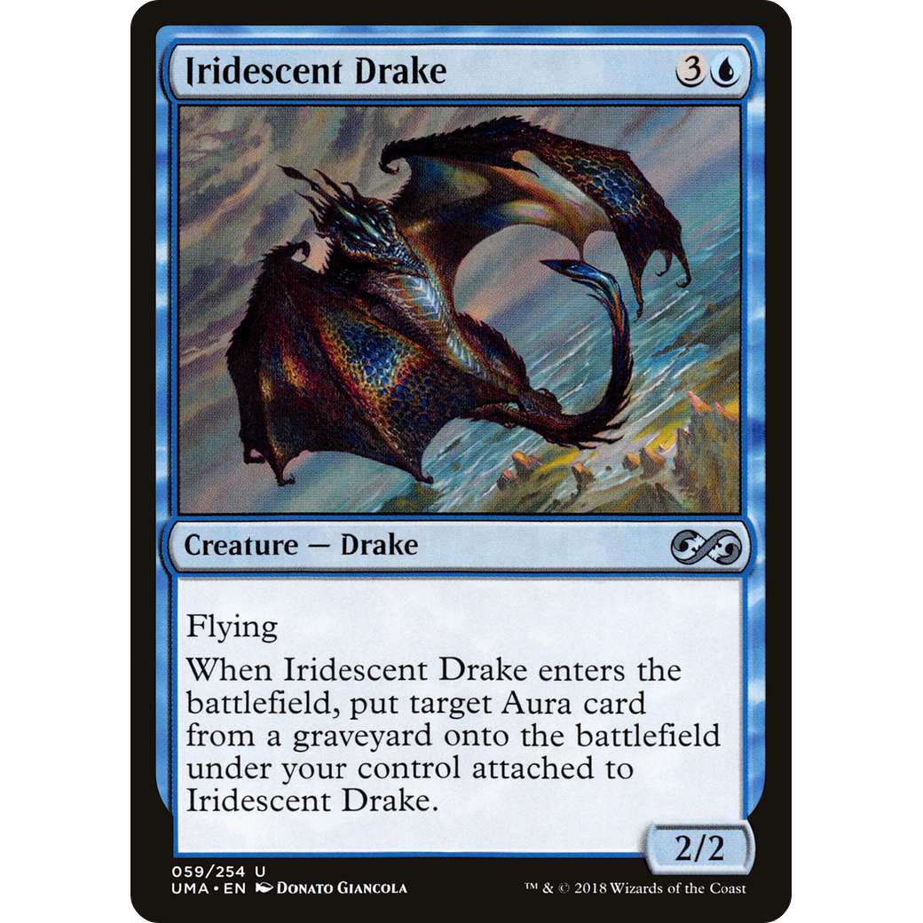 Iridescent Drake (UMA-059) - Ultimate Masters Foil